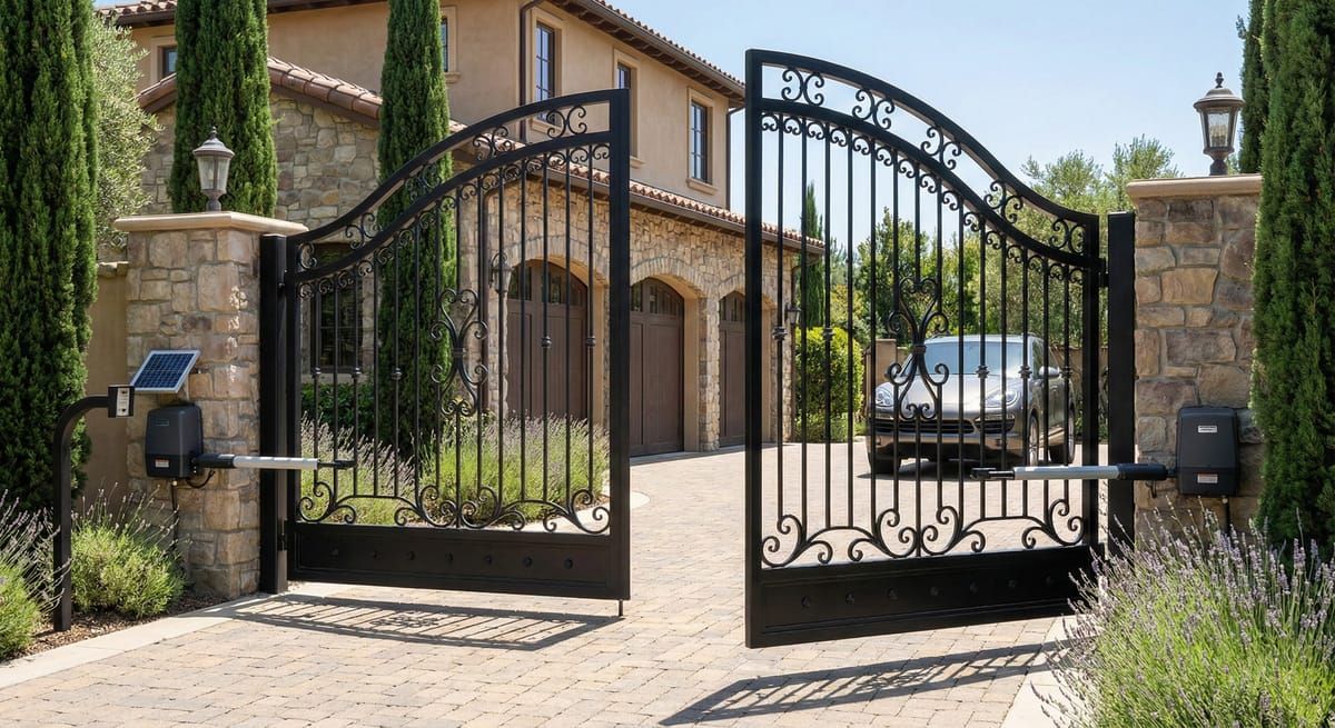Swing Driveway Gates