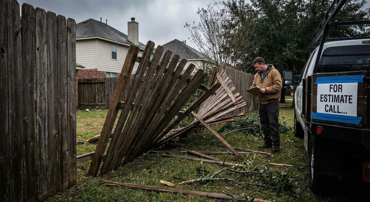 Professional fence repair services in Columbus Ohio
